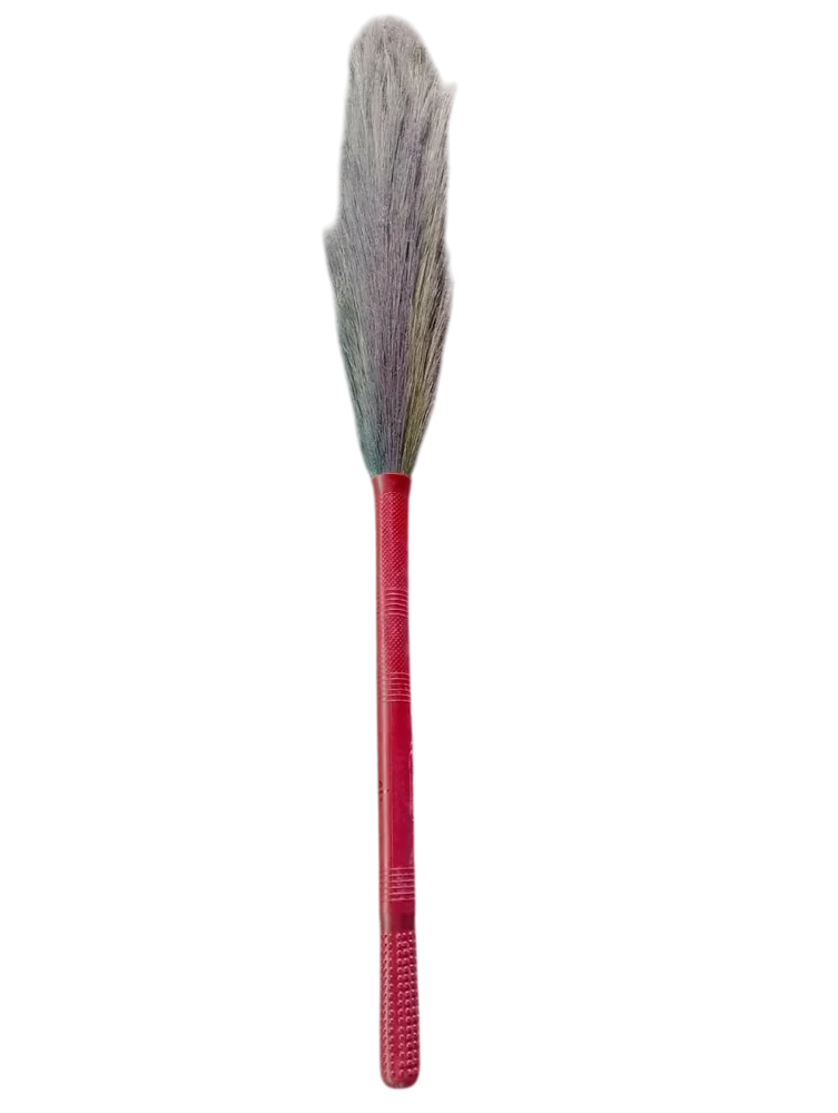 42inch Red Plastic Phool Jhadu - Jai Maa Kali